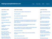 Tablet Screenshot of helpingourpeopleinelsinore.com